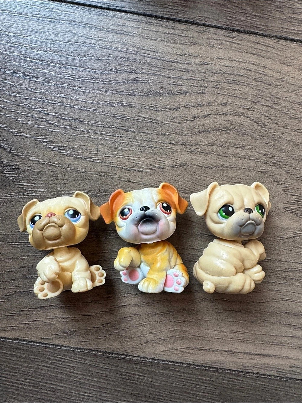 Hasbro Set of 3 Dog Figurines